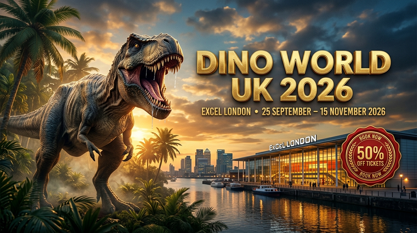 DINOSAUR WORLD FESTIVAL LONDON 2026